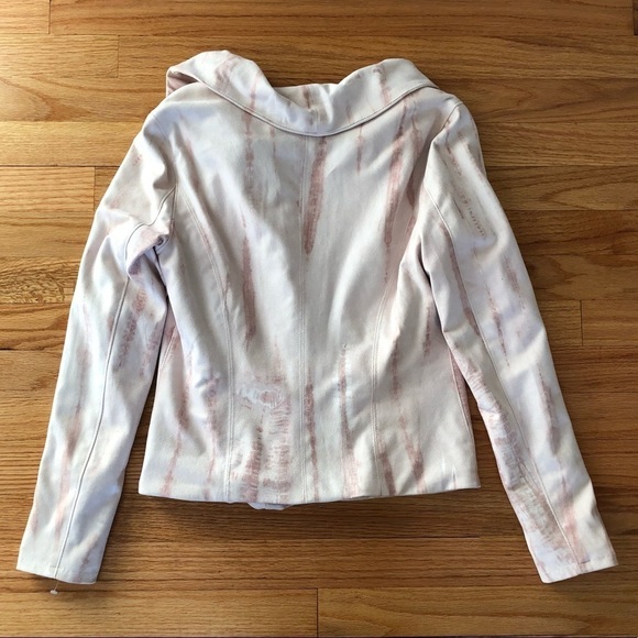 Blank NYC Jacket in Hippie Dippie Faux Suede Drape Front Full Zip New NW… - Picture 6 of 7